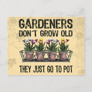 Cartão Postal Jardineiros Antigos