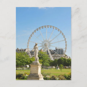 Cartão Postal Jardins de produção em Paris, França.
