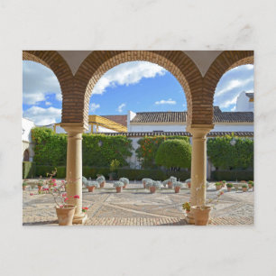 Cartão Postal Jardins do Palácio de Córdoba