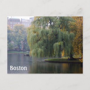 Cartão Postal Jardins Públicos de Boston