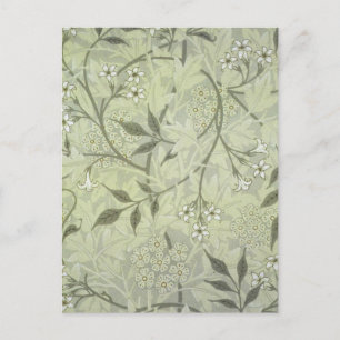 Cartão Postal Jasmim Botânico Vintage Antigo William Morris