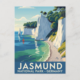 Cartão Postal Jasmund National Park Alemanha Viagem