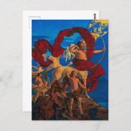 Cartão Postal Jason e seu professor | Maxfield Parrish |