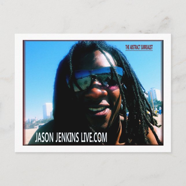 CARTÃO POSTAL JASON JENKINS LIVE (Frente)