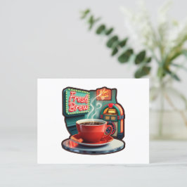 Cartão Postal Javali Java: Uma viagem de volta no tempo com café