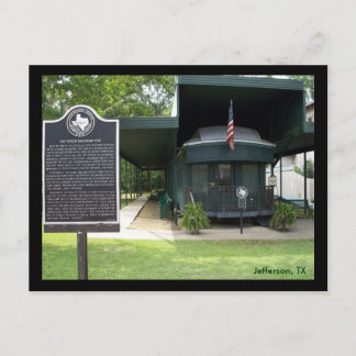 Cartão Postal Jay Gould Car