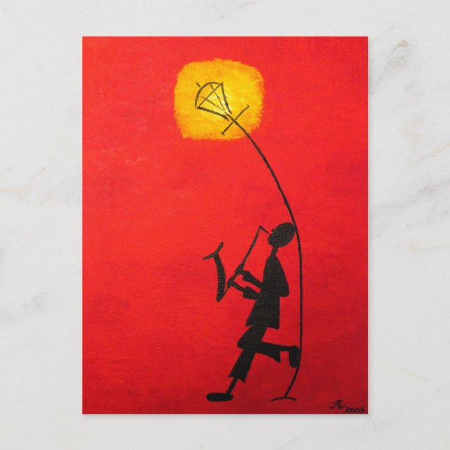 Cartão Postal Jazz (Frente)