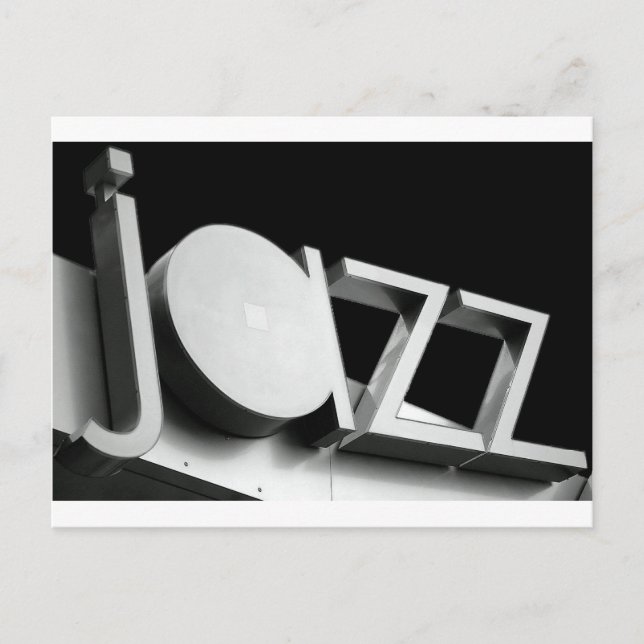 Cartão Postal Jazz (Frente)