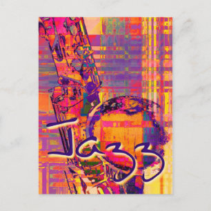Cartão Postal Jazz13