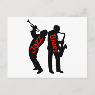 Cartão Postal Jazz e Blues
