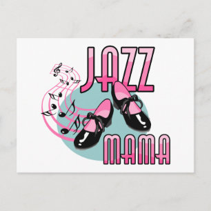 Cartão Postal Jazz Mama Tap Dancing