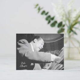 Cartão Postal Jazz Pianist Duke Ellington