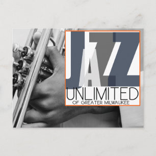 Cartão Postal Jazz Unlimited
