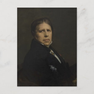 Cartão Postal Jean Auguste Dominique Ingres - Autorretrato