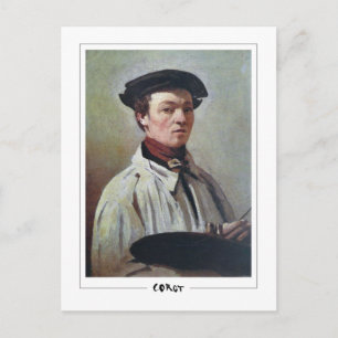 Cartão Postal Jean-Baptiste-Camille Corot #12-2 - Belas Artes Po