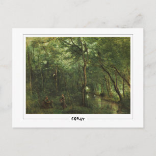 Cartão Postal Jean-Baptiste-Camille Corot #15 - Arte Refinada