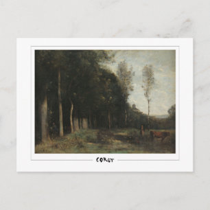 Cartão Postal Jean-Baptiste-Camille Corot #188-2 - Belas Artes