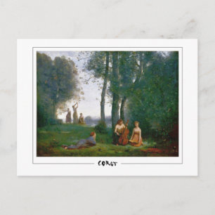 Cartão Postal Jean-Baptiste-Camille Corot #18 - Arte fina…