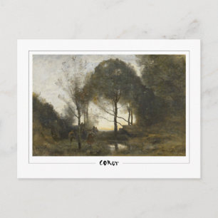Cartão Postal Jean-Baptiste-Camille Corot #20-2 - Belas Artes