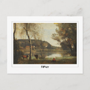 Cartão Postal Jean-Baptiste-Camille Corot #285 - Belas Artes