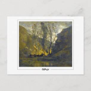 Cartão Postal Jean-Baptiste-Camille Corot #301 - Belas Artes Pos