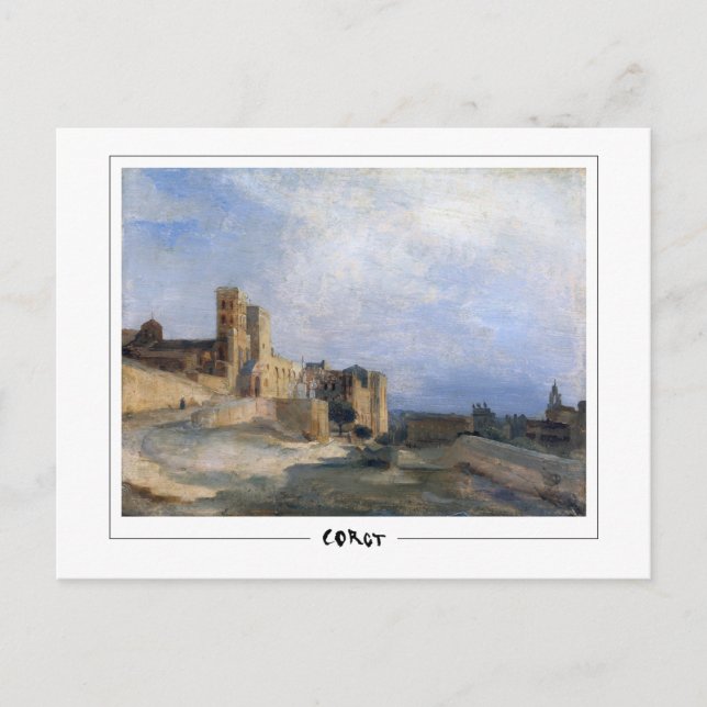 Cartão Postal Jean-Baptiste-Camille Corot #373 - Belas Artes Pos (Frente)