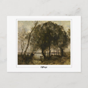Cartão Postal Jean-Baptiste-Camille Corot #412 - Belas Artes
