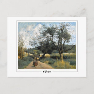 Cartão Postal Jean-Baptiste-Camille Corot #56-2 - Arte Fina Po…