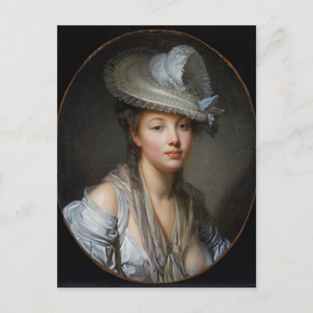 Cartão Postal Jean-Baptiste Greuze, Jean-Baptiste 1725-08 (Frente)