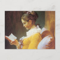 Jean-Honore Fragonard The Reader