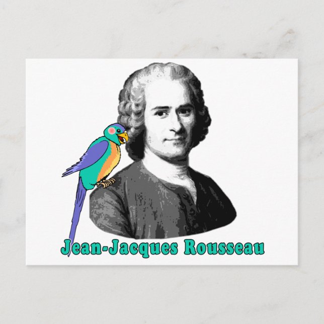 Cartão Postal Jean Jacques Rousseau T shirts, Hoodies, Mugs (Frente)