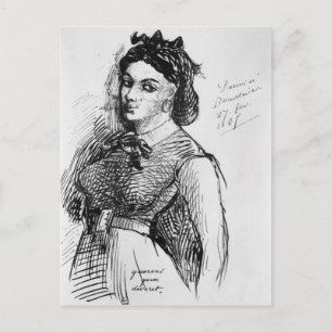 Cartão Postal Jeanne Duval, 1865