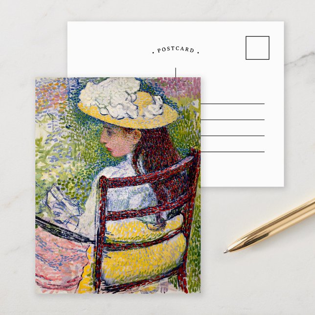 Cartão Postal Jeanne Pissarro | Theo van Ryszard selberghe (Criador carregado)