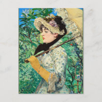 Jeanne Primavera, famosa pintura de Edouard Manet