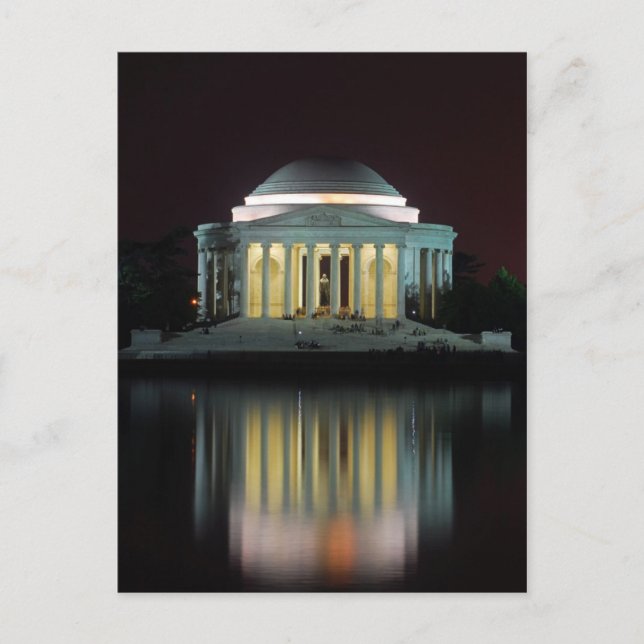 Cartão Postal Jefferson Memorial (Frente)