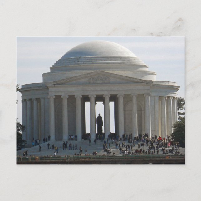 Cartão Postal Jefferson Memorial Washington DC 002 (Frente)