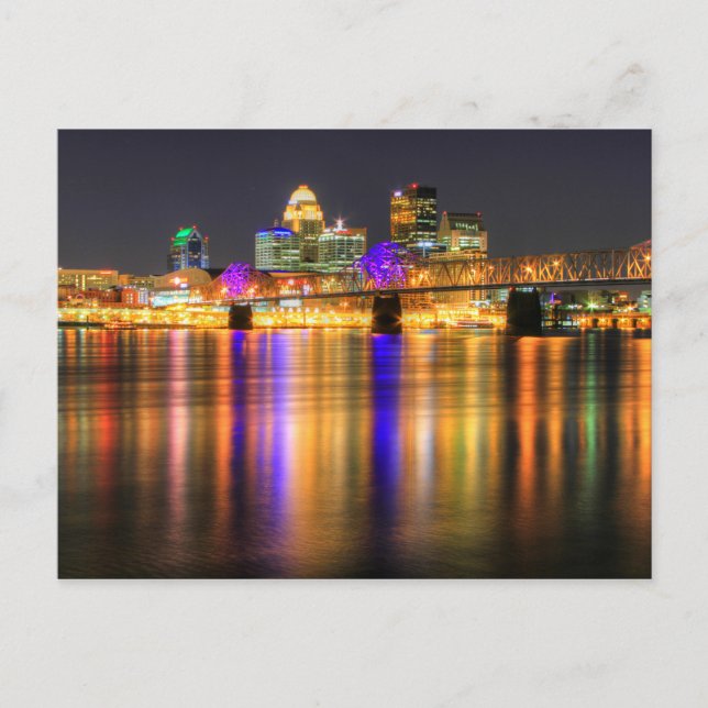 Cartão postal Jeffersonville, Indiana, EUA (Frente)