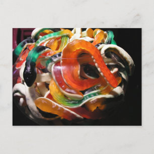 Cartão Postal Jelly cobras