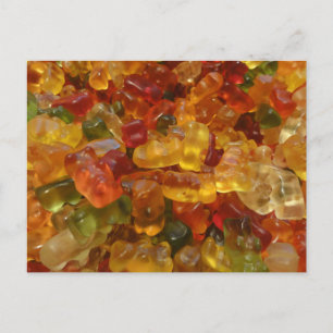 Cartão Postal Jelly Sweets