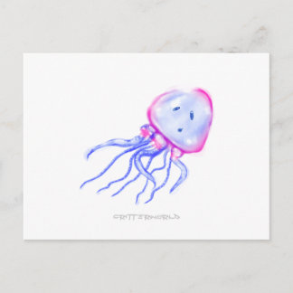 Cartão Postal Jellyfish Critter