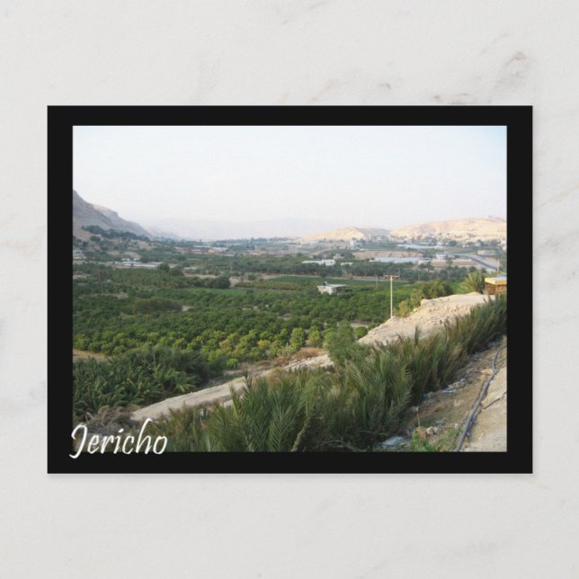 Cartão Postal Jericó (Frente)
