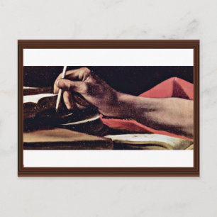 Cartão Postal Jerome, Escrevendo Por Michelangelo Meris