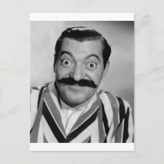 Cartão Postal Jerry Colonna (Frente)