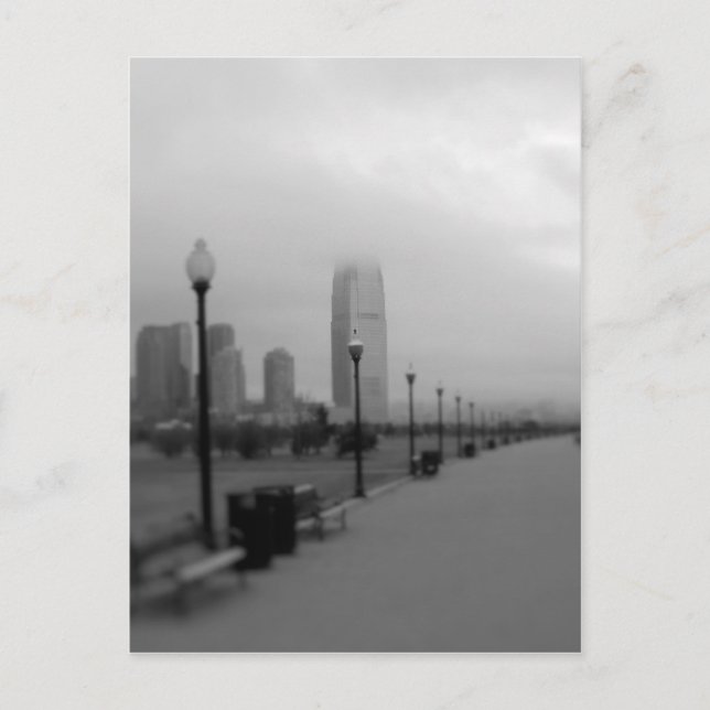 Cartão Postal Jersey City From Liberty State Park (Frente)