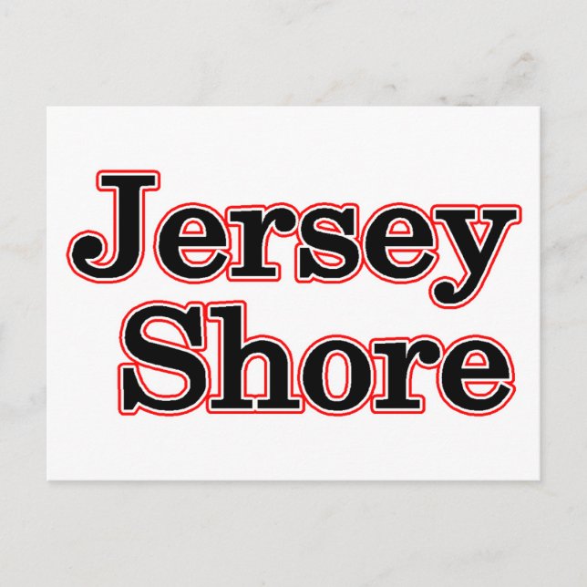 Cartão Postal Jersey Shore (Frente)