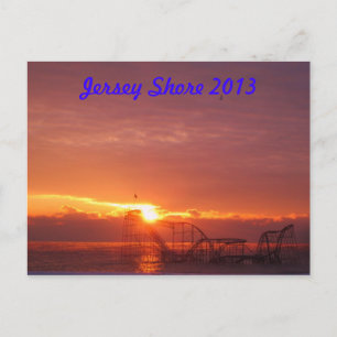 Cartão Postal Jersey Shore Sunrise
