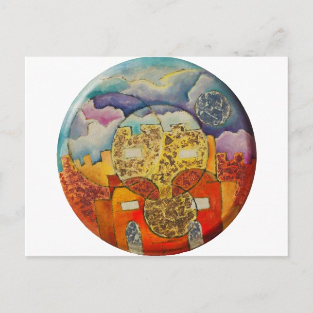 Cartão Postal Jerusalém (Frente)