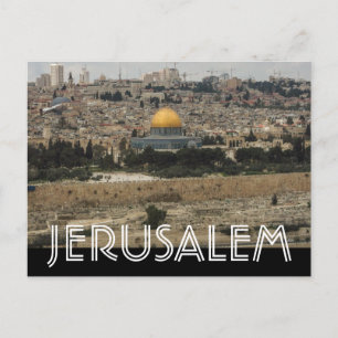 Cartão Postal Jerusalém