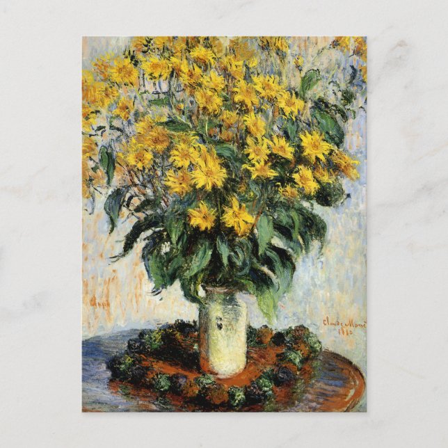 Cartão Postal Jerusalem Artichokes (Frente)