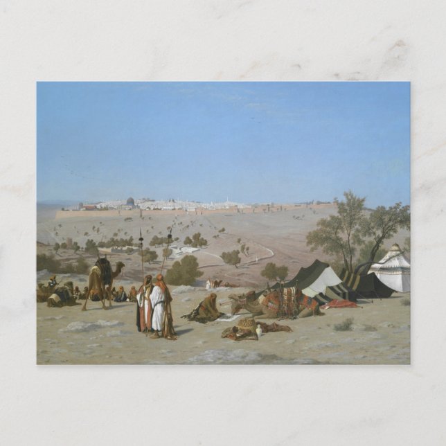 Cartão Postal Jerusalém do Monte das Azeitonas | 1880 (Frente)